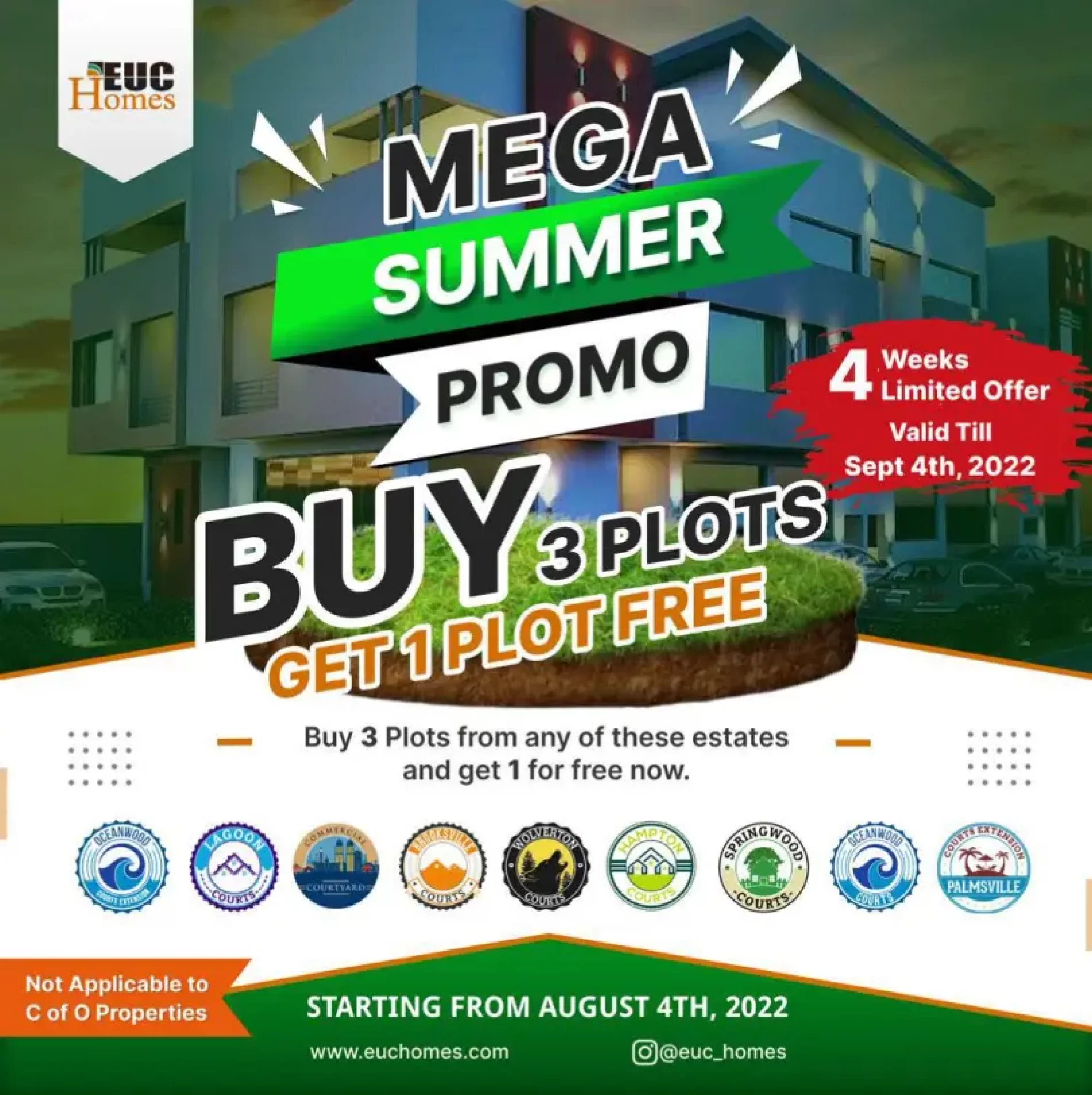 EUC Homes HAMPTON Courts Set For Selling