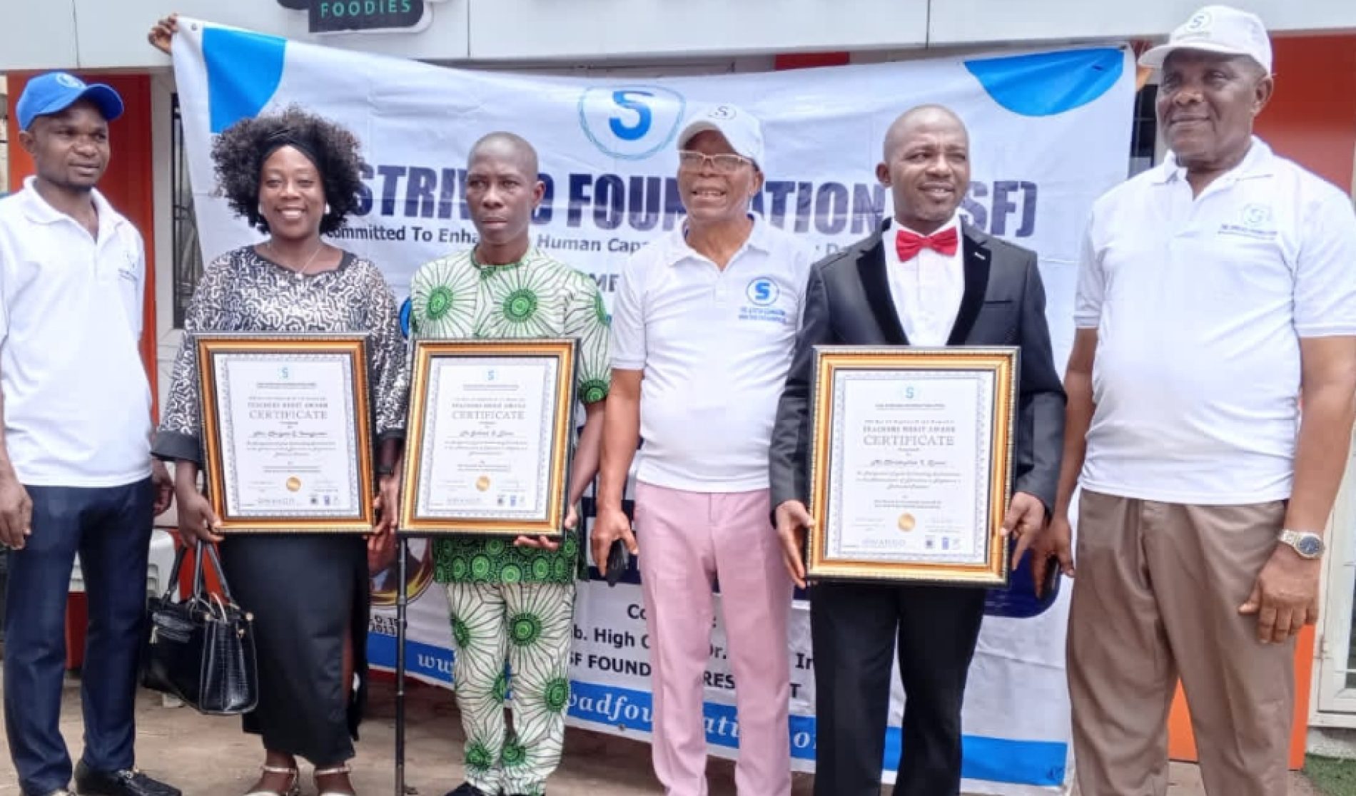 TSF Recognizes Teachers over Dedication to Service