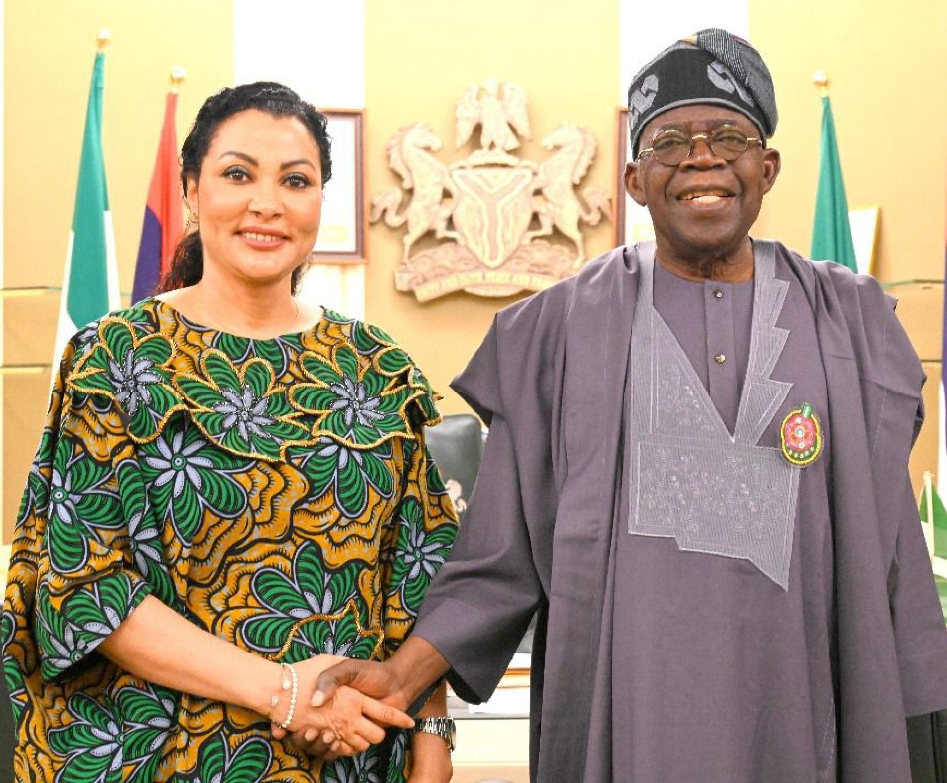 Nigeria Financial Reforms:  Dr. Doris Uzoka-Anite  Minister of State, Finance Briefs President Tinubu 