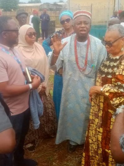 Awo-ommamma Community Receives FAO delegates with open arms 